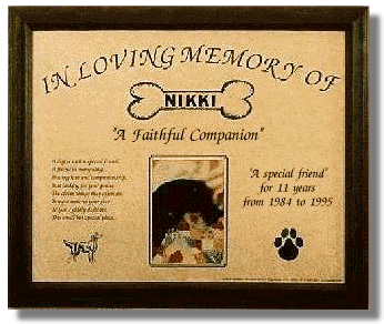 dog memorial